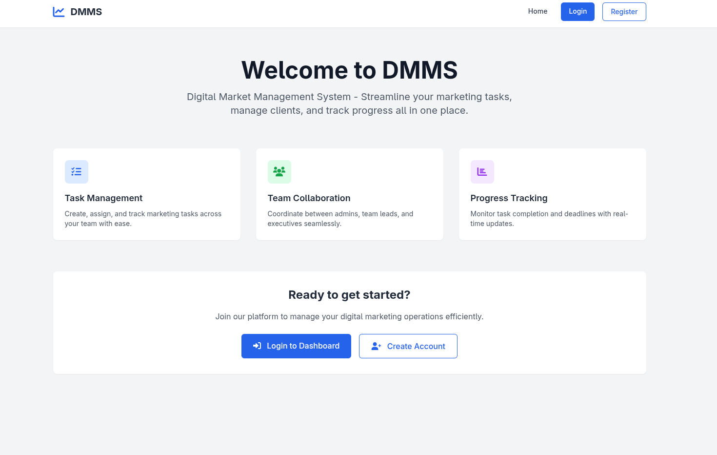 Digital Market Management System